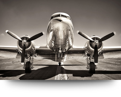 Acrylglasschilderij Vliegtuig - DC-3 Dakota