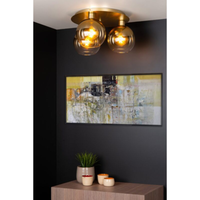 3-lichts plafondlamp Dajana