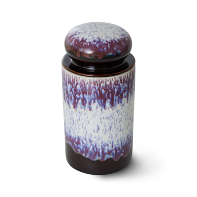 HKliving voorraadpot 70's Ceramics  - Yeti