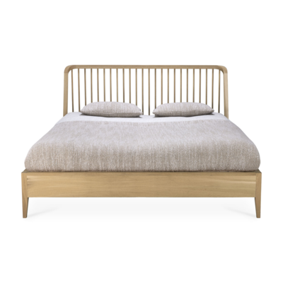 Ethnicraft bed Spindle Oak 180x200 cm