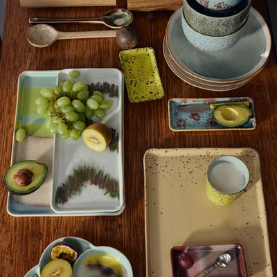 HKliving Servies 70's ceramics dish