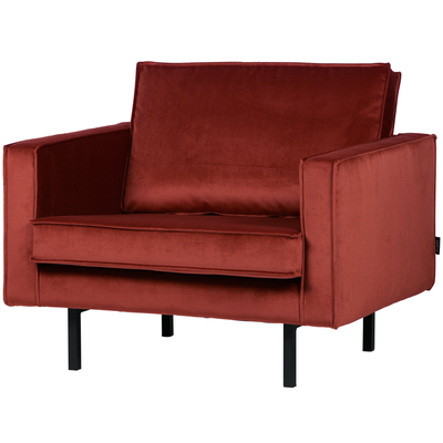 Rodeo fauteuil structure velvet frost