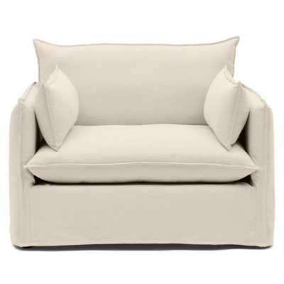 Mare Loveseat Shadow 106 Pearl