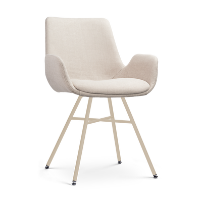 Eetkamerstoel Noa-Eef - beige onderstel