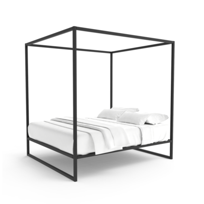 Hemelbed bedframe °02 | Zwart