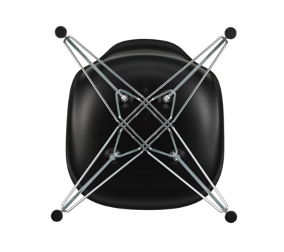 Vitra stoel Eames DSR Chroom onderstel