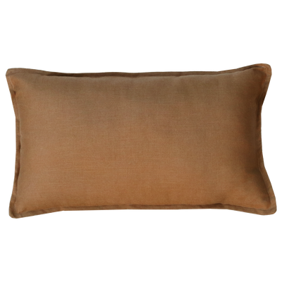 Kussen grof linnen mocha mousse