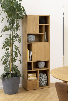 Boekenkast Alrik M - Eiken