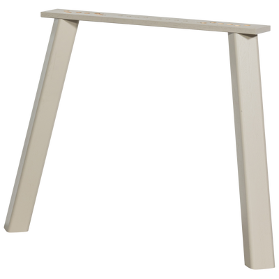 Haarlem 4-standen poot eiken pebble grey set van 2 [fsc]