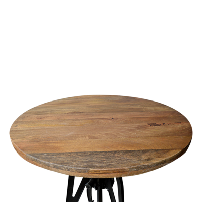 Ronde opdraai tafel