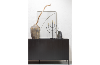 WOOOD Exclusive dressoir New Gravure - Zwart