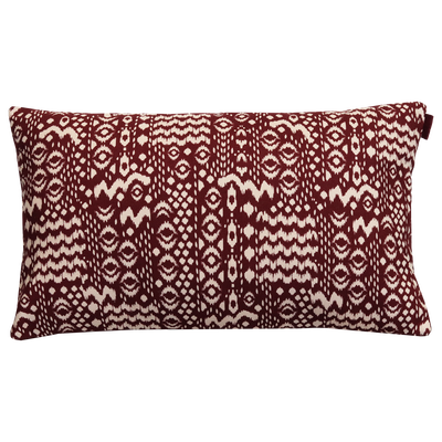 Kussen bohemian bordeaux ecru 