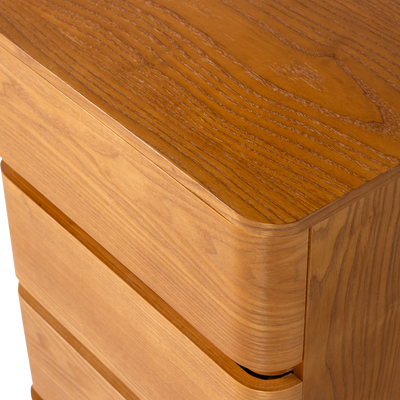 Fejo ladekast 4 lades mdf bruin [fsc]