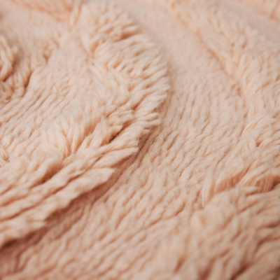 HKliving vloerkleed soft pink rond