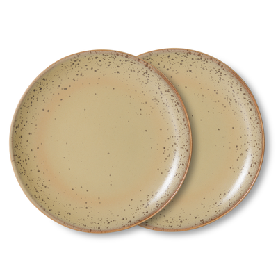 HKliving Servies 70's ceramics ontbijtbord