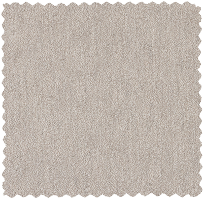 Lofty hocker boucle staalgrijs