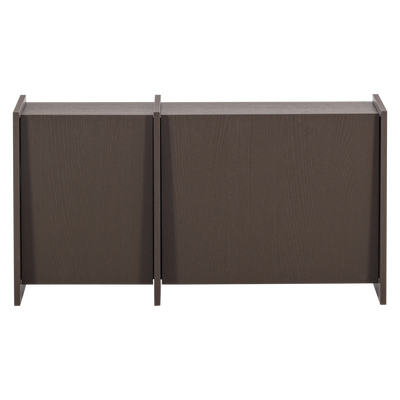 Brock tv meubel 102 cm essen fineer middenbruin [fsc]