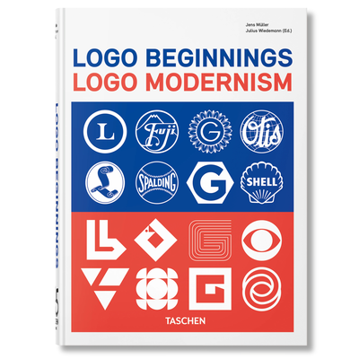 TASCHEN Koffietafelboek Logo Beginnings. Logo Modernism 45th Ed.