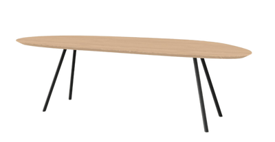Studio HENK tafel Slim Co Blob, zwart frame - Smart Collectie