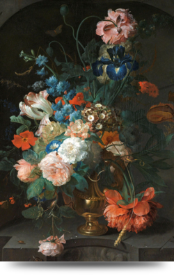 Bloemstillevens Rijksmuseum - Canvas schilderijen