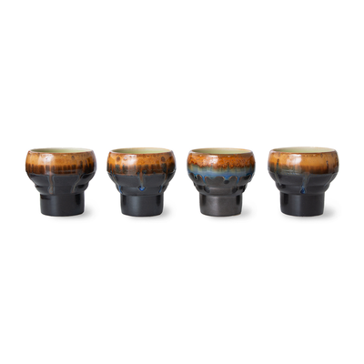 HKliving lungo mugs(set van 2)- 70's Ceramics