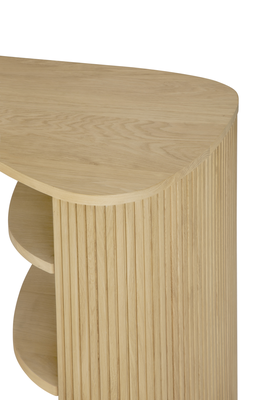 Ethnicraft - Roller Max bureau - mahonie donkerbruin