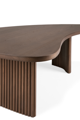 Ethnicraft - koffietafel Boomerang bruin teak