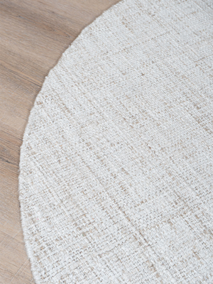 Vloerkleed Cross Light Beige - Rond