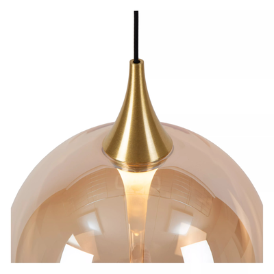 Hanglamp Gisela 8-lichts - Amber