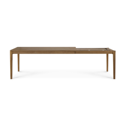 Ethnicraft - Tafel Bok - uitschuifbaar - teak onbehandeld