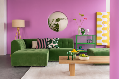 HKliving hoekbank Vint