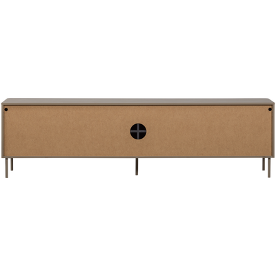 Gunnar tv meubel 200 cm grenen matzwart [fsc]