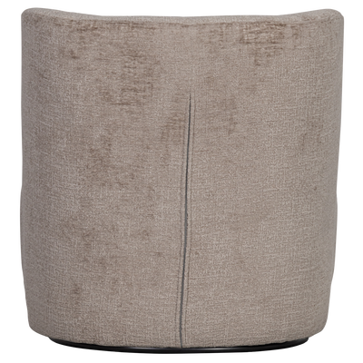 Atty draaifauteuil grove melange grijs [fsc]