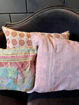 Kussen Kantha vintage 40x60 cm