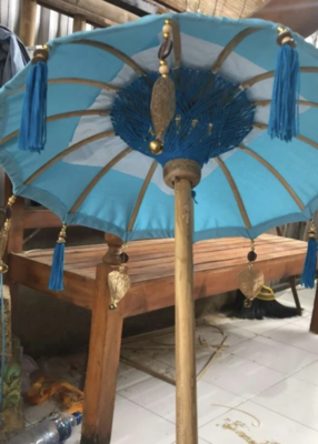 Parasol Mini bamboe tafelmodel