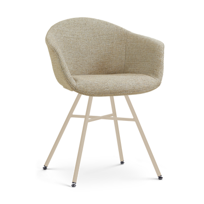 eetkamerstoel Noa-Otis beige onderstel