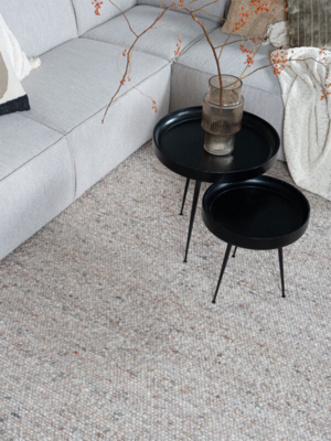 Vloerkleed Stone Donker Beige