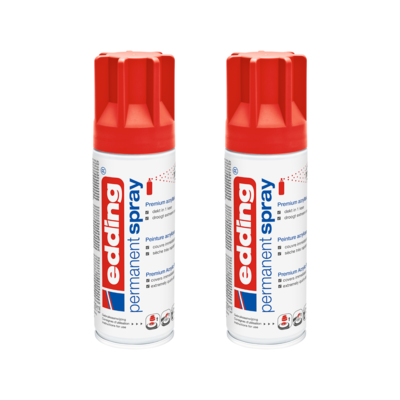 edding 5200 permanent spray (set van 2)