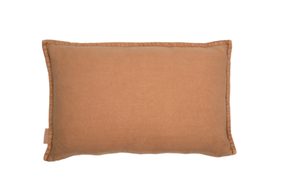 Kussen Vintage velvet linnen 50x30