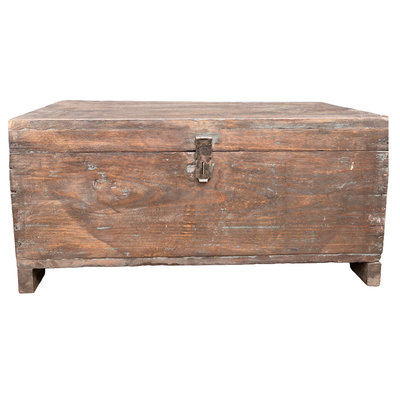 Oude opbergkist uniek item