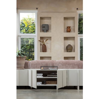 Basu tv meubel 152 cm grenen dust [fsc]
