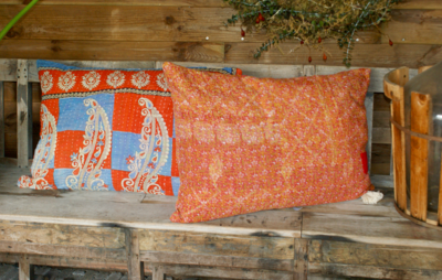 Kussen Kantha vintage 50x70 cm