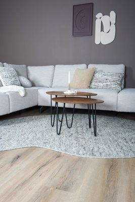 Vloerkleed Stone Licht Grijs 