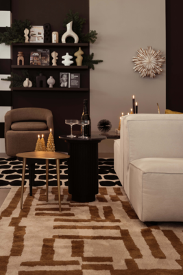 Vloerkleed Cato cinnamon 200x300 cm