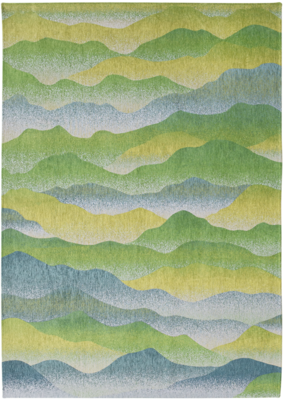 Ecorugs vloerkleed Himalaya groen