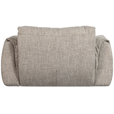 Baggy loveseat geweven chenille bruin
