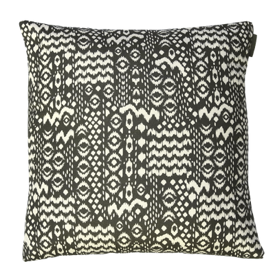 Kussen bohemian olijf ecru