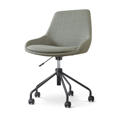 Bureaustoel Nout-Isa - zwart onderstel