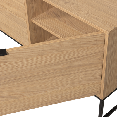 Silas tv meubel 180 cm eiken decor [fsc]