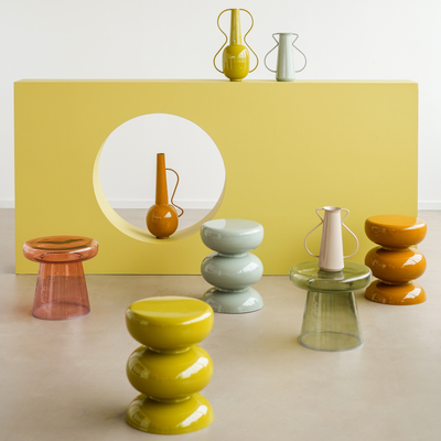 Bijzettafel Mala glossy